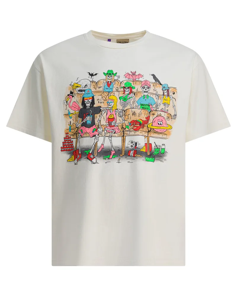GALLERY DEPT. Galerieabteilung „Skeleton Beach Theater Tee“ T-Shirt White