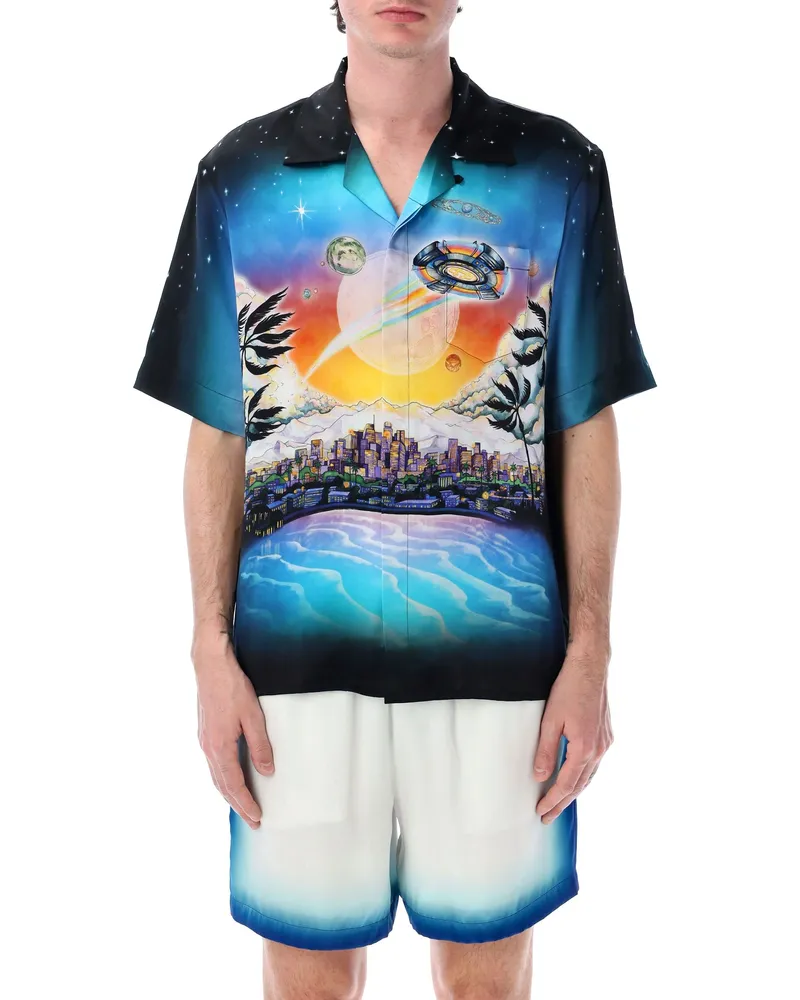 Casablanca Paris T -Shirts und Polos Multi Color Multicolour