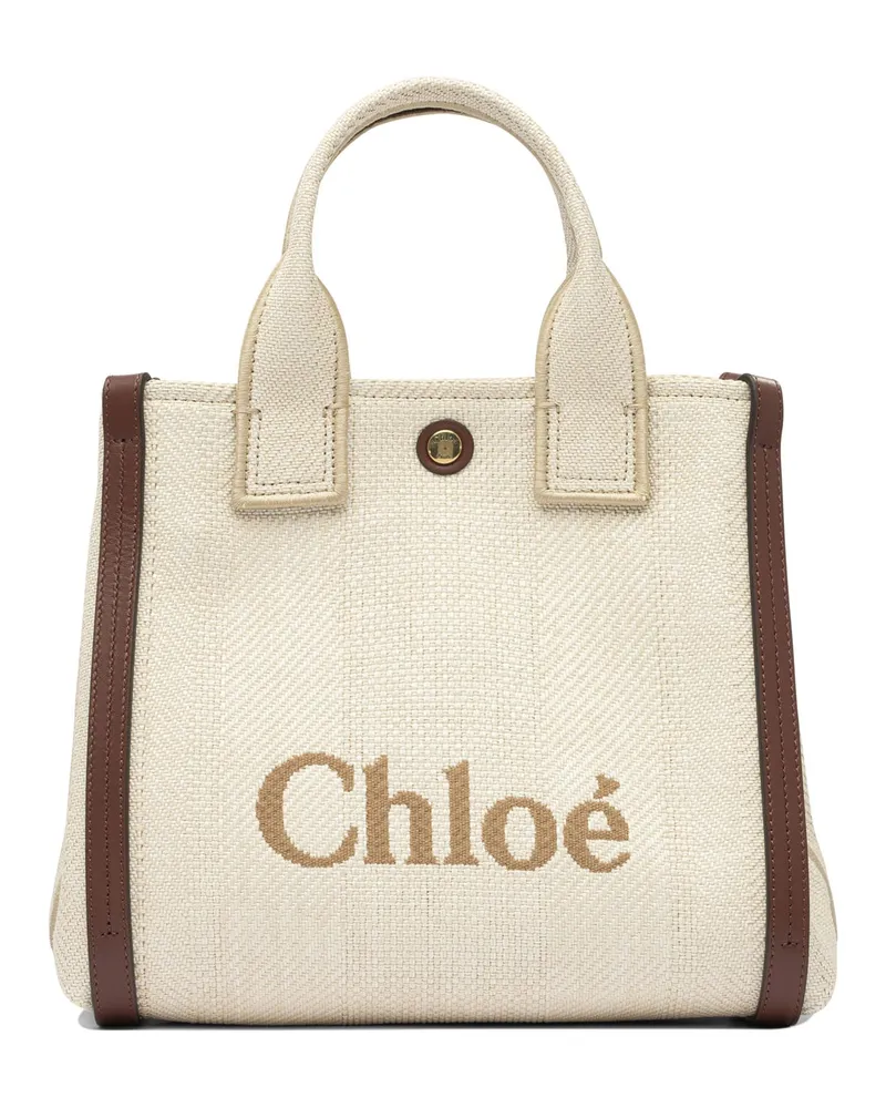 Chloé Carry“ Handtasche Beige