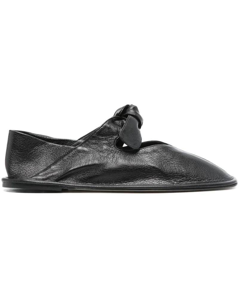 HEREU Hier llasada Leder Ballette Black
