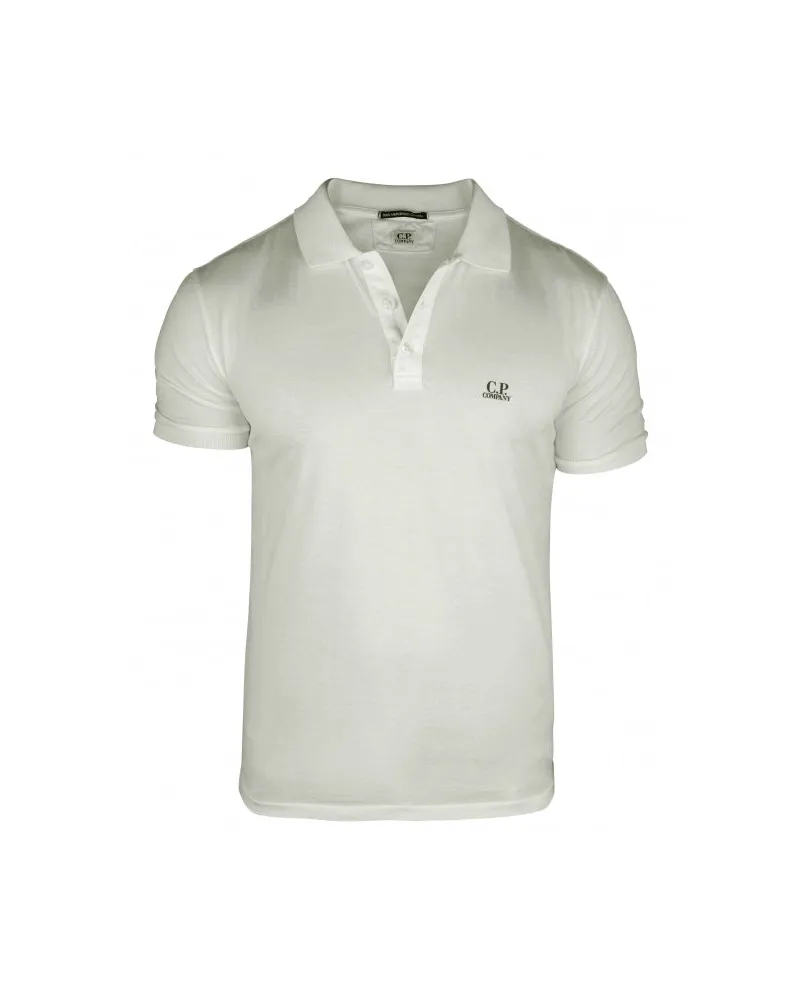 C.P. Company C.P. Firma Polo White