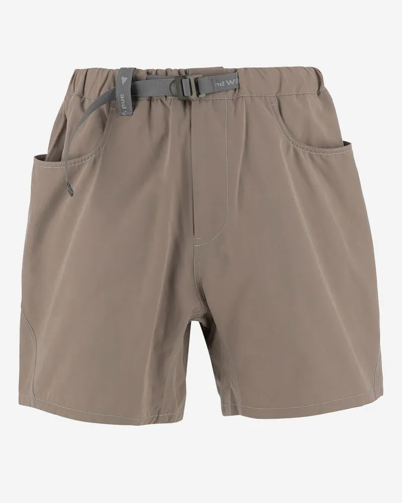 and wander Und kurze Hosen mit Gürtel wandern Beige
