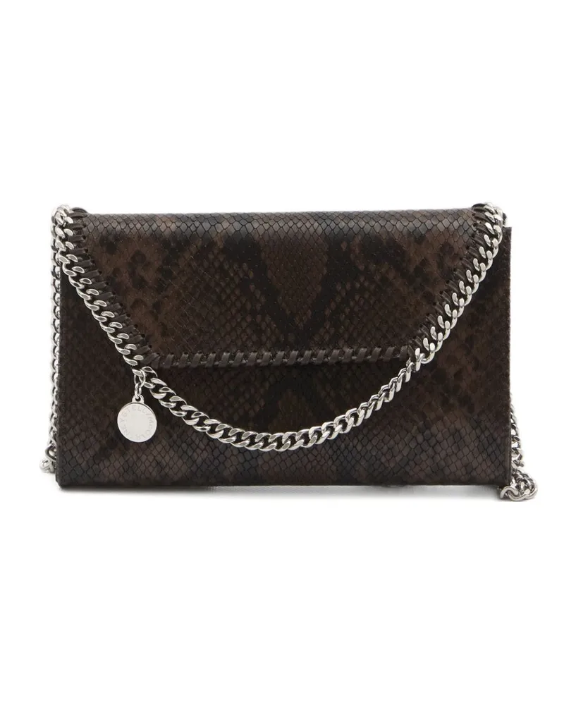 Stella McCartney Stella Mc Cartney Falabella Brieftasche an der Kette Brown