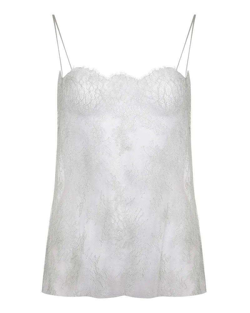 Alberta Ferretti Top  aus Spitze Green