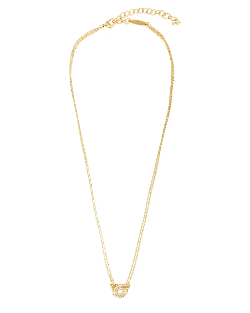 Ferragamo Halskette mit Anhänger Gold