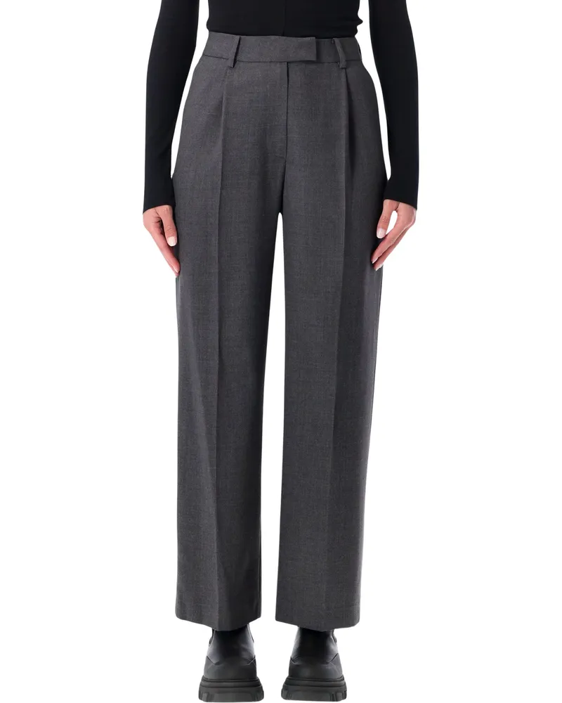 LOW CLASSIC Niedrige klassische Hose Melange
