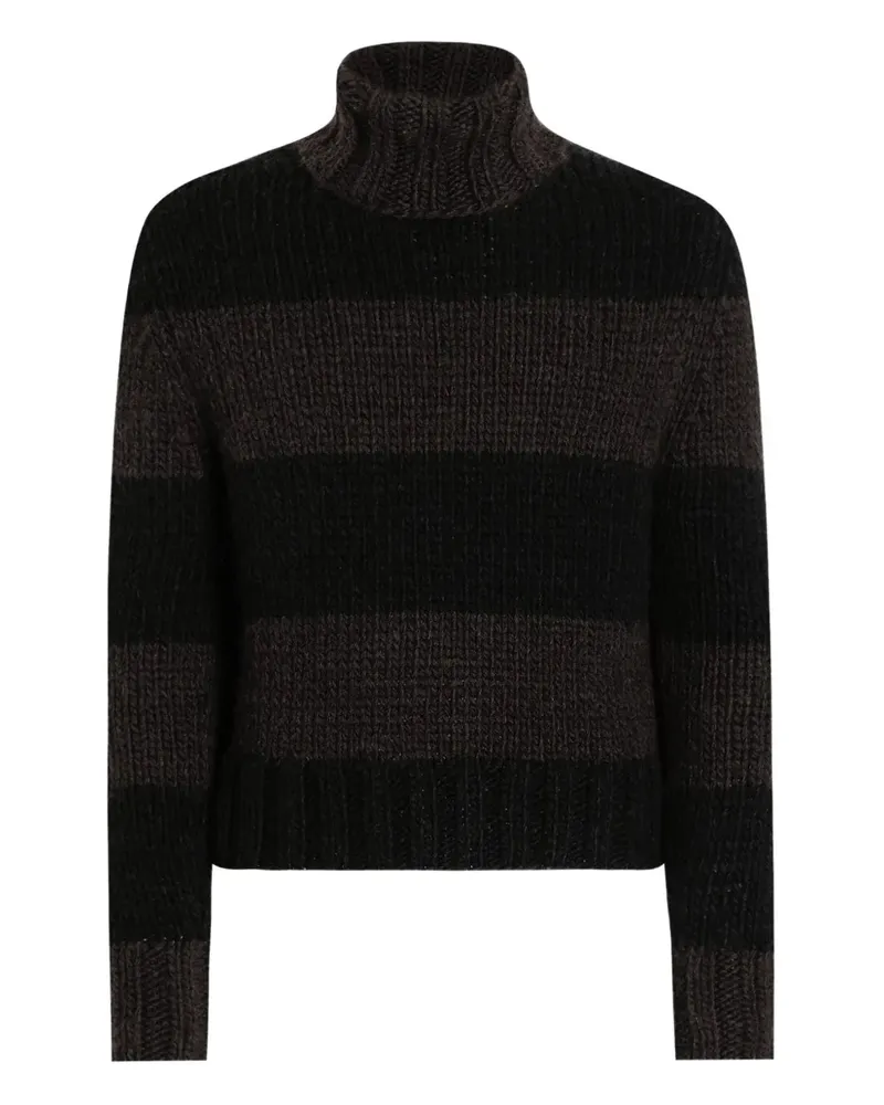 Dolce & Gabbana gestreiftes Rollkragenpullover -Pullover N9869