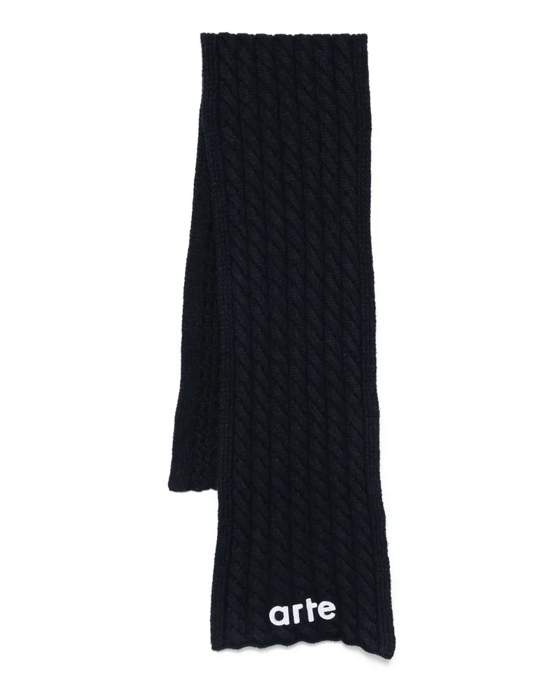 Arte Antwerp Der strukturierte Logo-Schal von Antwerpen 