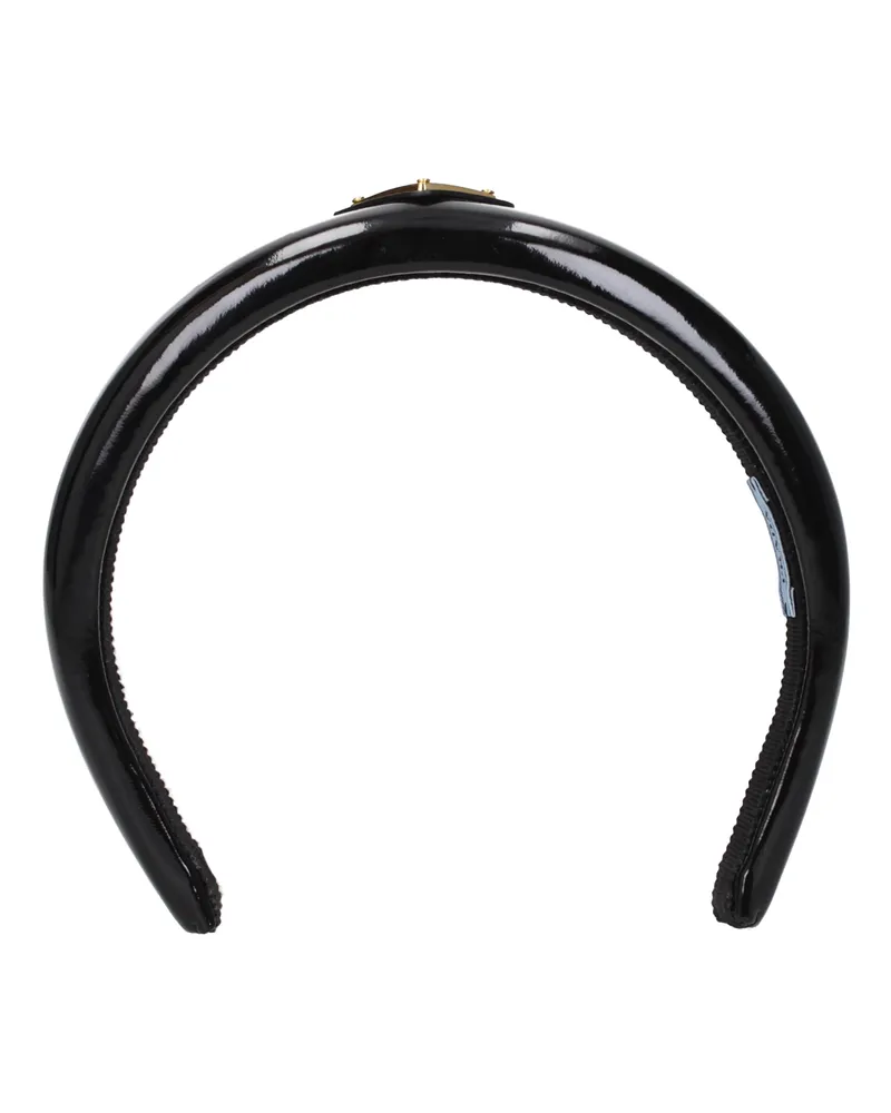 Prada Damens Haarschmuck Lack Schwarz -
