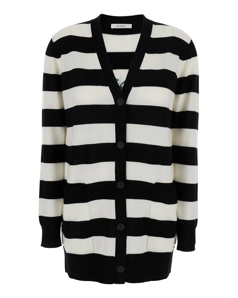 Max Mara Pullover weiß White