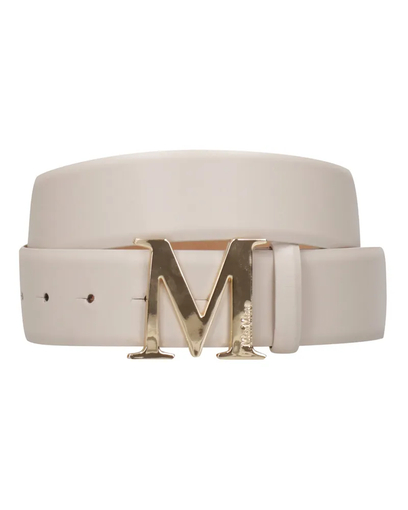 Max Mara Gürtel Creme Cream