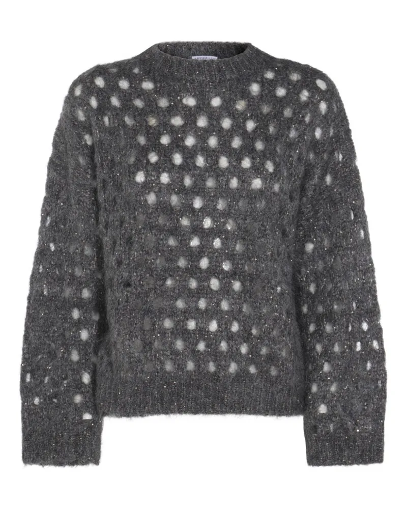Brunello Cucinelli Pullover grau Grey