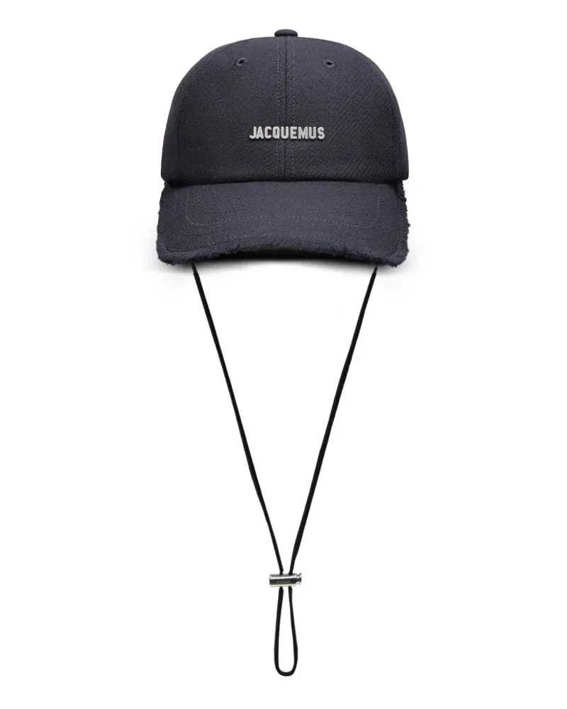 Jacquemus Artichaut Baseballkappe mit verzweifeltem Rand Dark