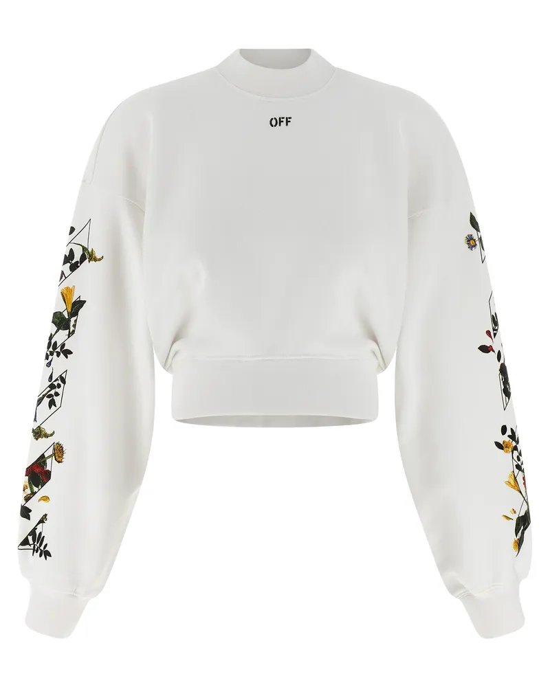 OFF-WHITE Flowers Arrow' Sweatshirt White
