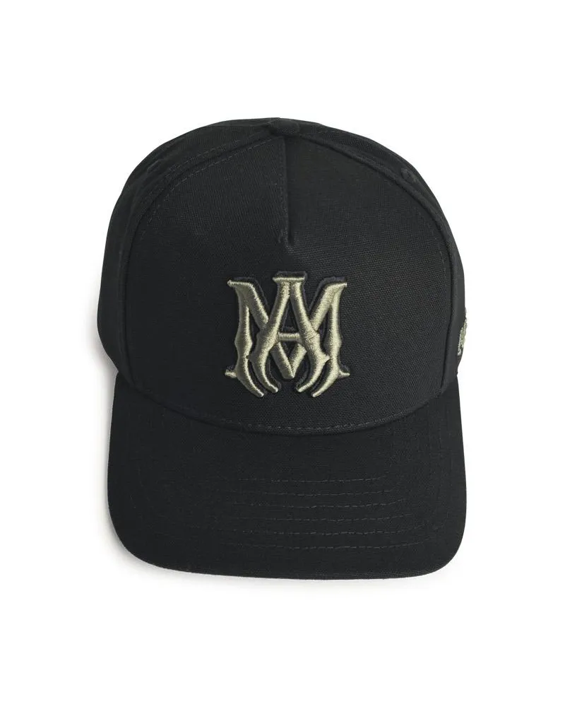 Amiri Schwarze -Baumwollmütze Black