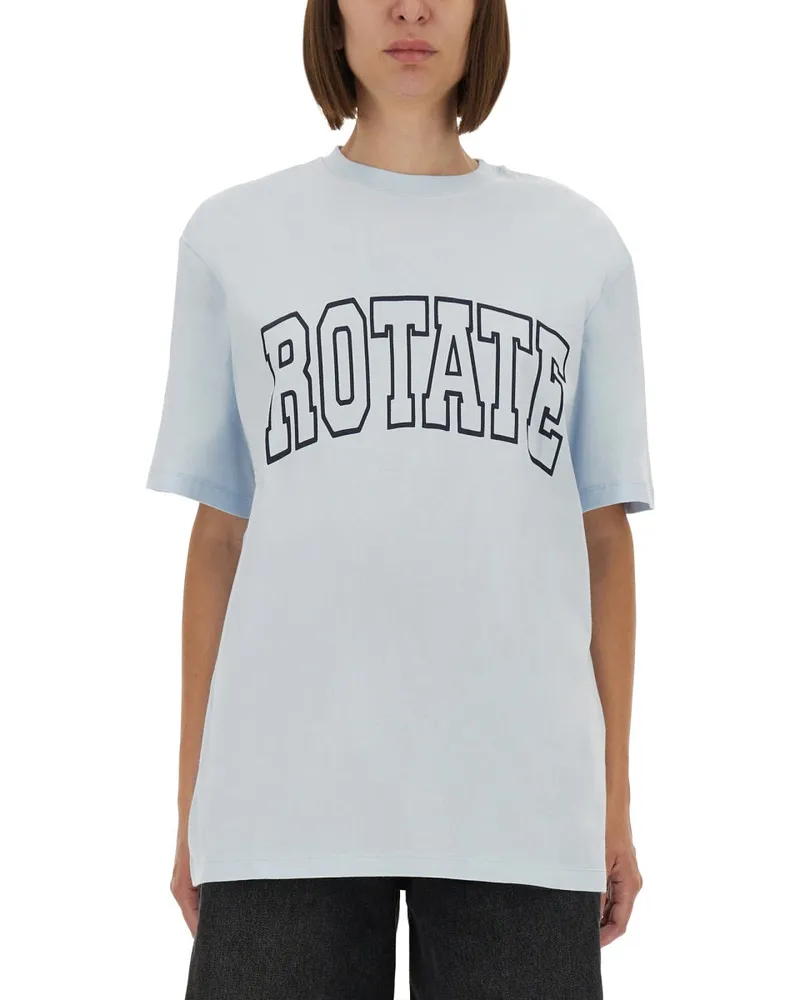 ROTATE Birger Christensen Drehen Sie Birger Christensen Jersey T -Shirt Baby