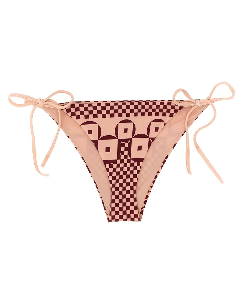 Fendi Micro Patchwork Bikini Slips Pink