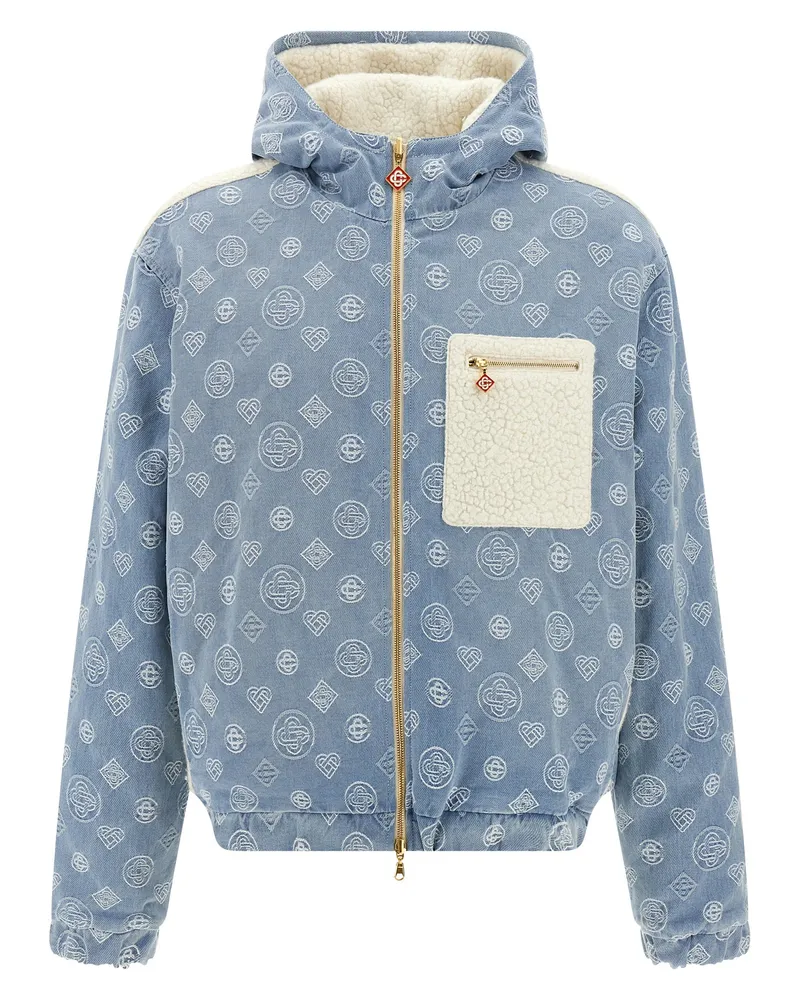 Casablanca Paris Monogram Reversible Jacke Multicolor