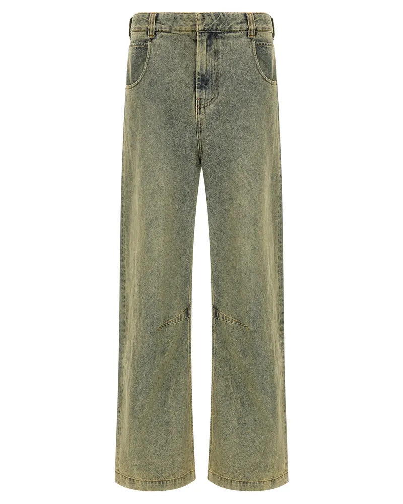Entire Studios Ganze Studios 'Edelwelle' Jeans Yellow