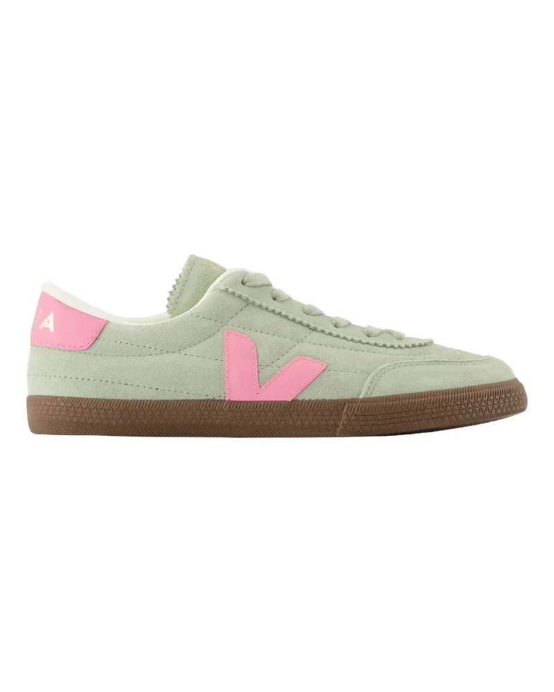 VEJA Panenka -Turnschuhe  Ledergrün Green