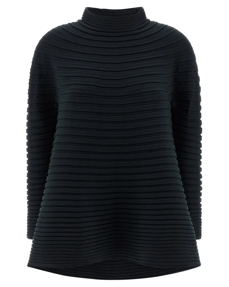 Issey Miyake Bounce Knit“-Oberteil Green