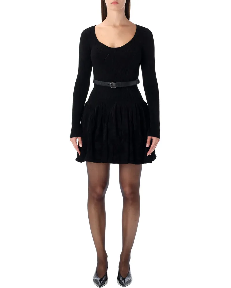 Self-Portrait Selbstporträt-Kleider Schwarz Black