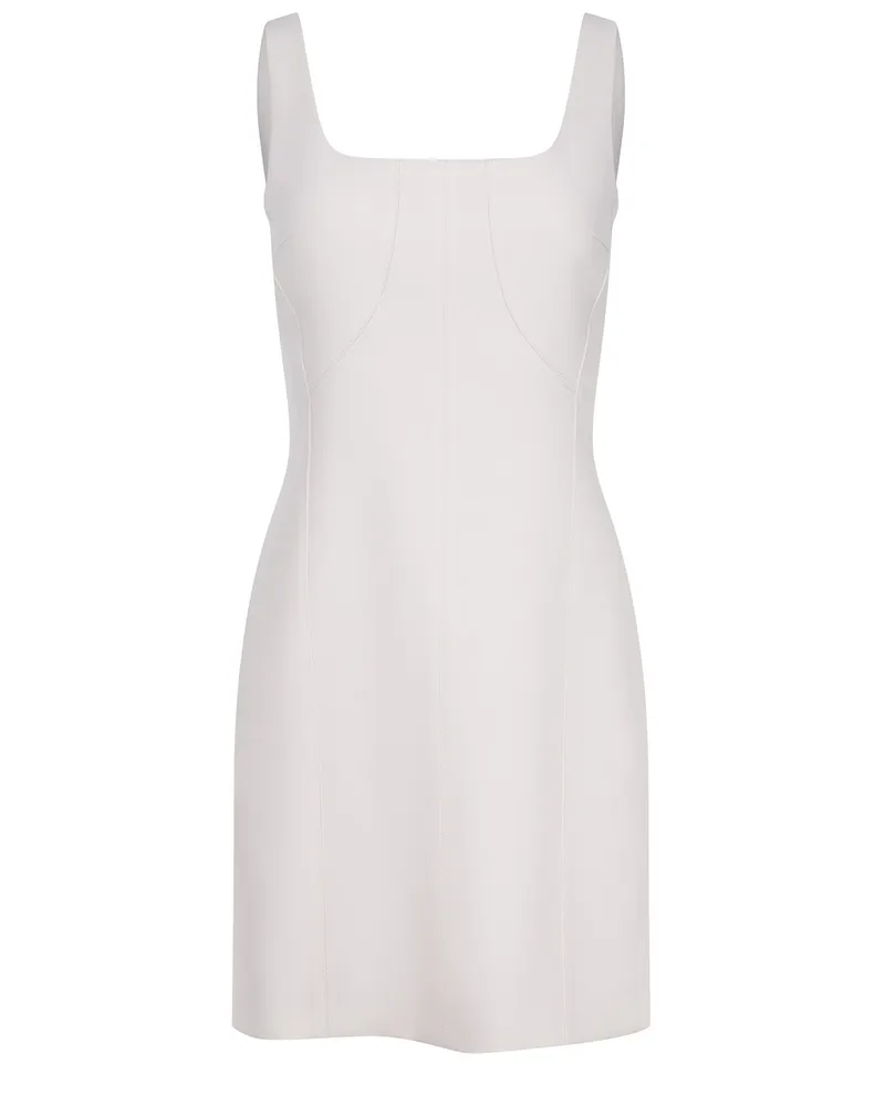 SOLOTRE Kleid aus Polyester Cream