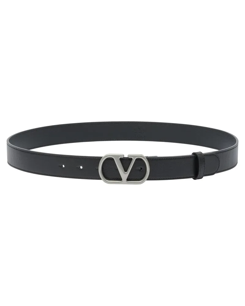 Valentino Garavani Vlogo Signature“-Gürtel Black