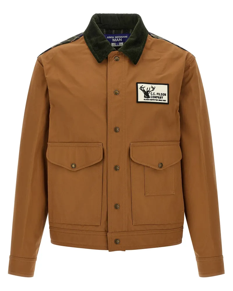 Junya Watanabe Filson x Junya Watanabe Jacke Brown