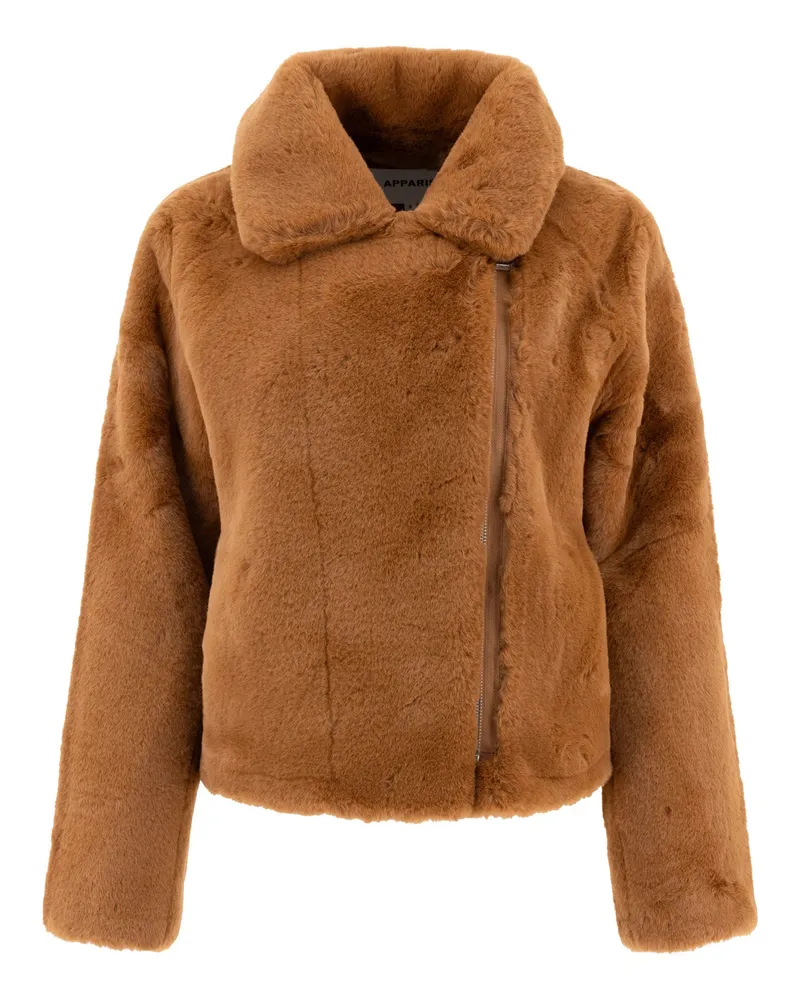 APPARIS Appell "Dahlia" Bikermantel Beige