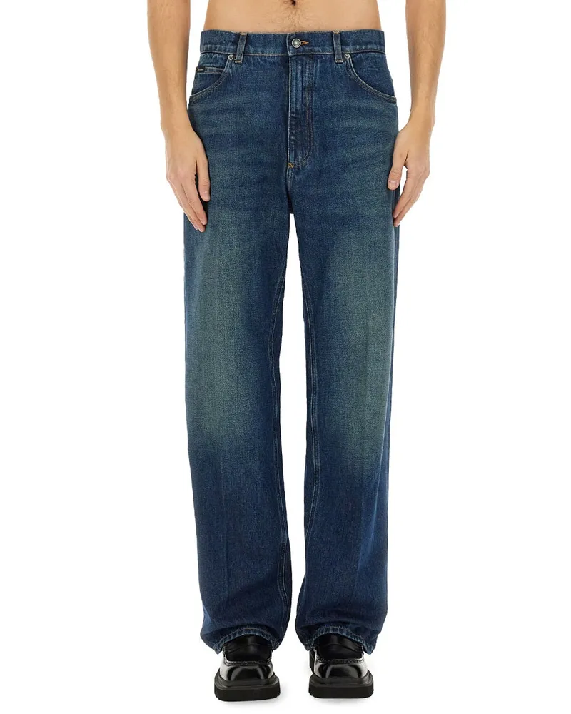 Dolce & Gabbana Jeans übergroße Jeans Blue