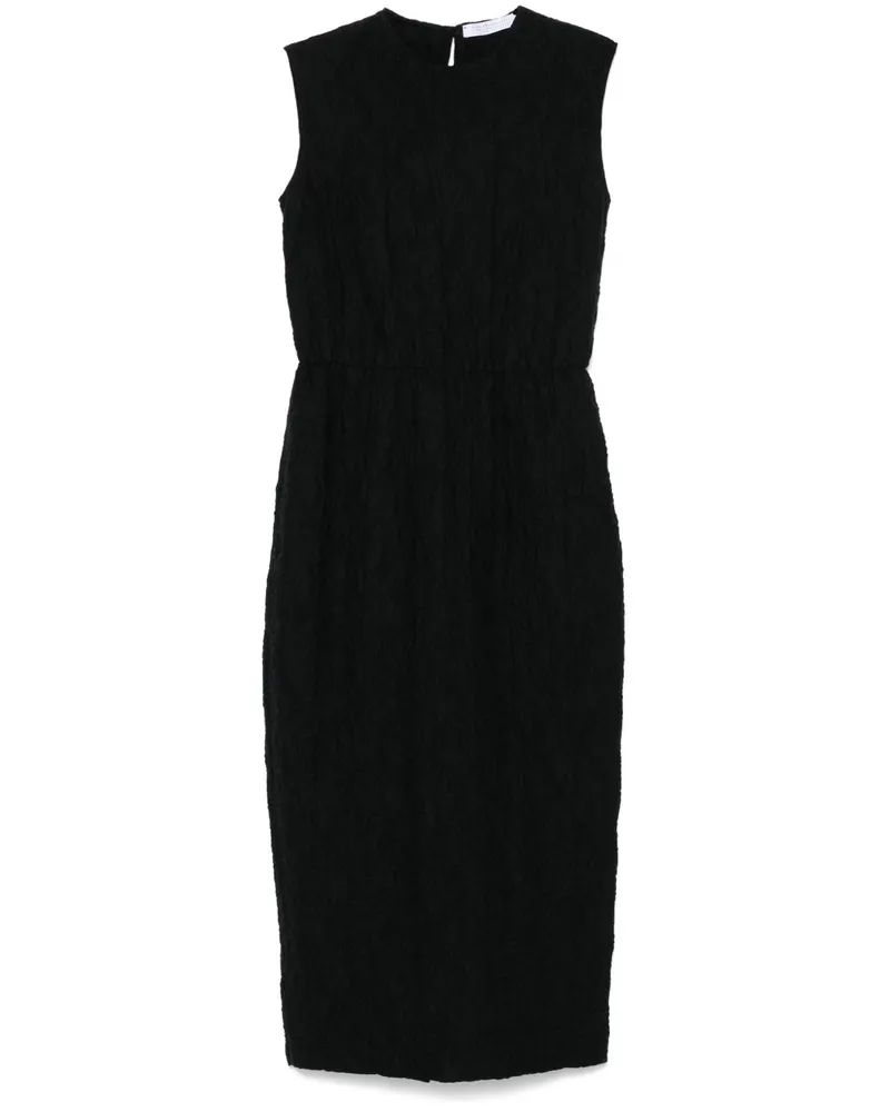 Harris Wharf London Baumwollkleid Black