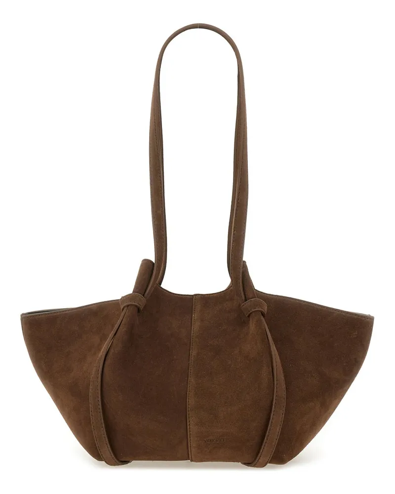 YUZEFI Small "Mochi" -Tasche Brown