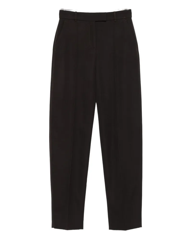 Alexander McQueen Wollhose Brown