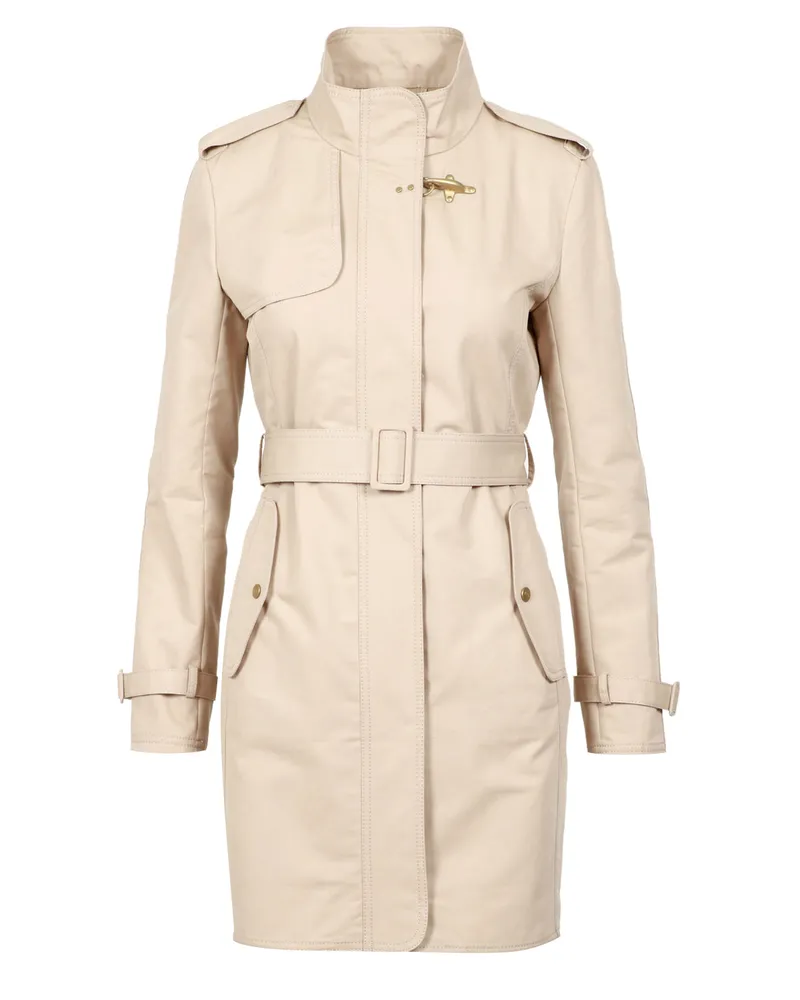 Fay Coats Beige Beige