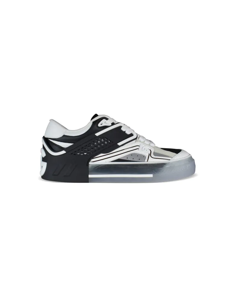 Dolce & Gabbana Custom 2. Zero -Turnschuhe White