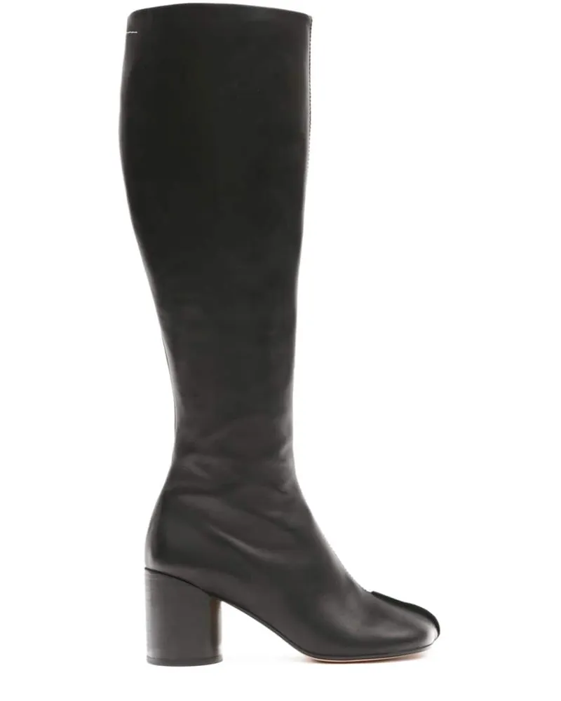 Maison Margiela Lederstiefel Black