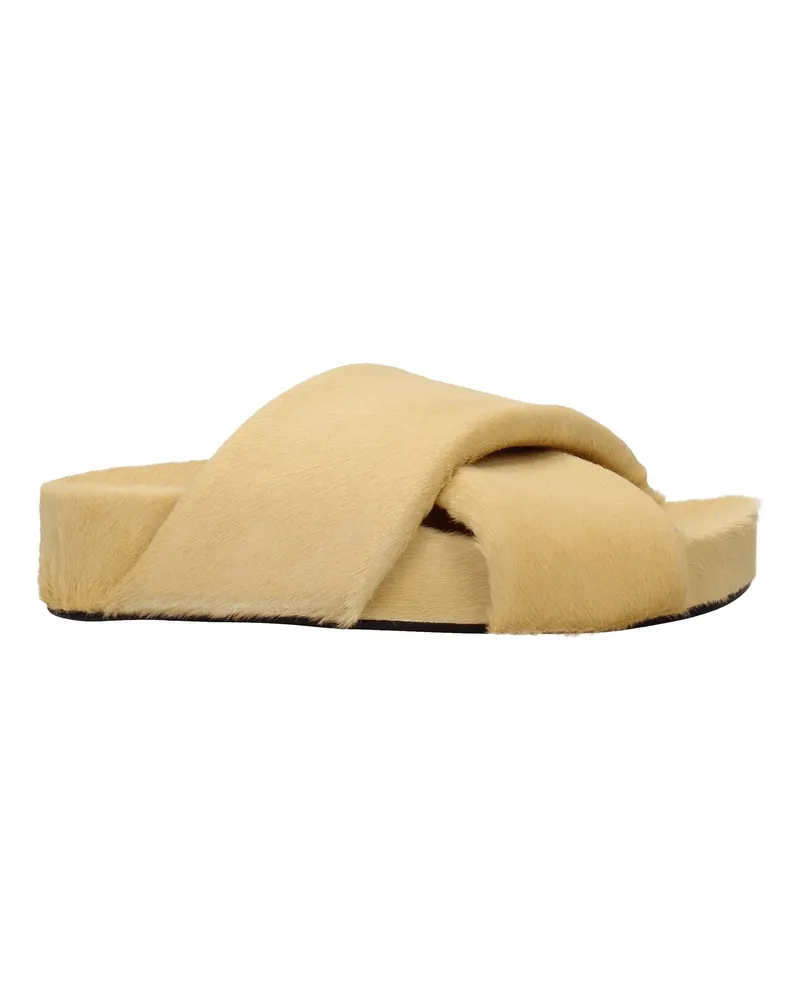 Jil Sander Loafers und Clogs Damen Cavallino Beige/Champagner -