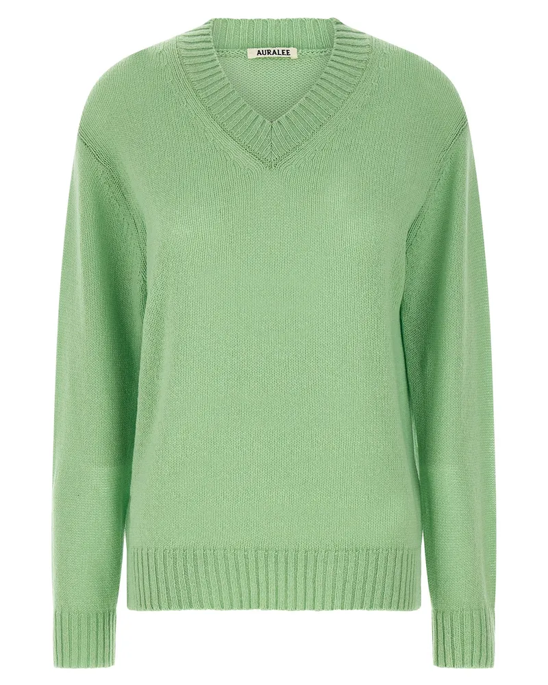 AURALEE Kaschmirpullover Green