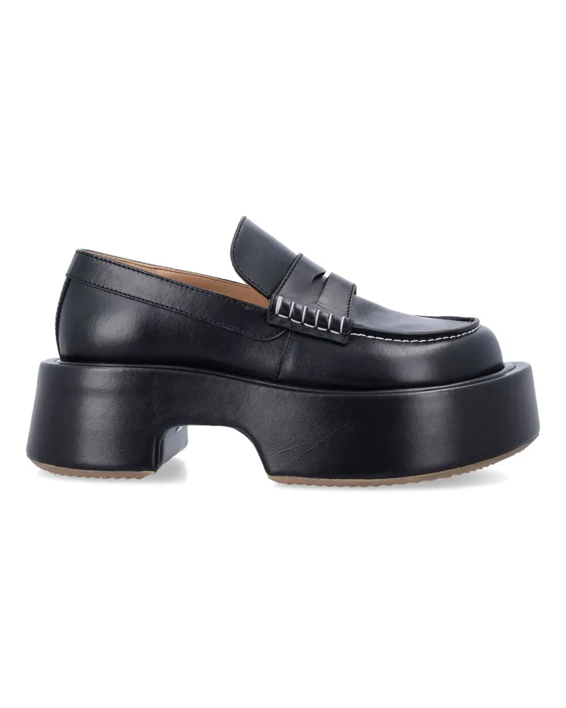 J.W.Anderson JW Anderson flache Schuhe schwarz Black