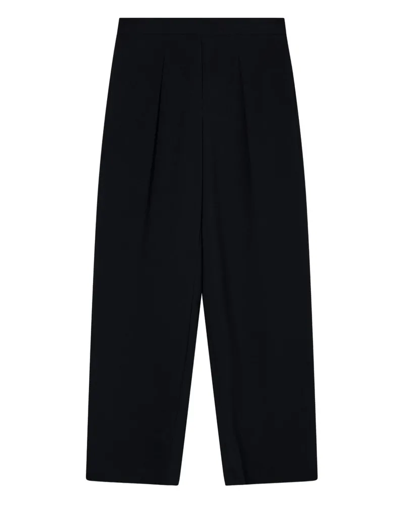 Emporio Armani gerade Beinhosen Black