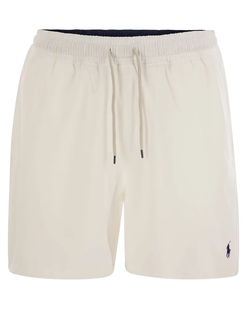 Ralph Lauren Traveler Classic 14,6 cm Strandboxer White