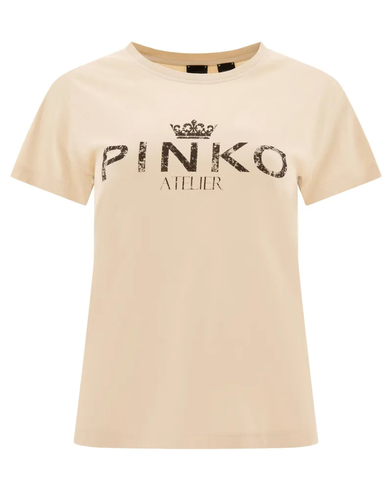 Pinko bussolotto" T -Shirt Beige