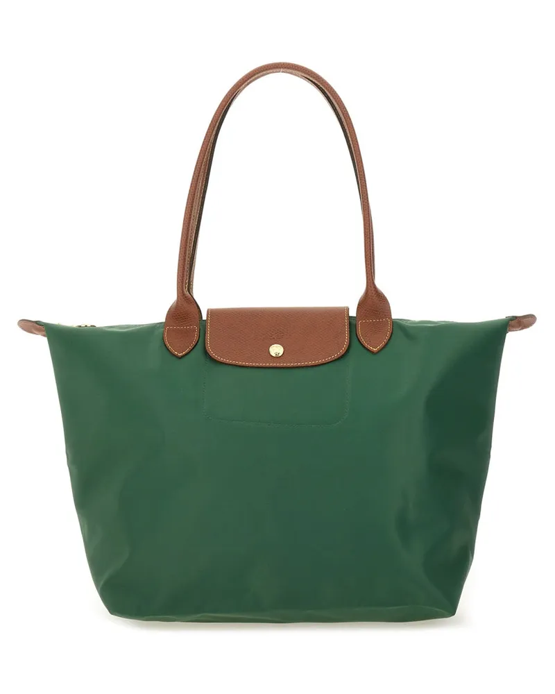 Longchamp Le Pliage große Tasche Green