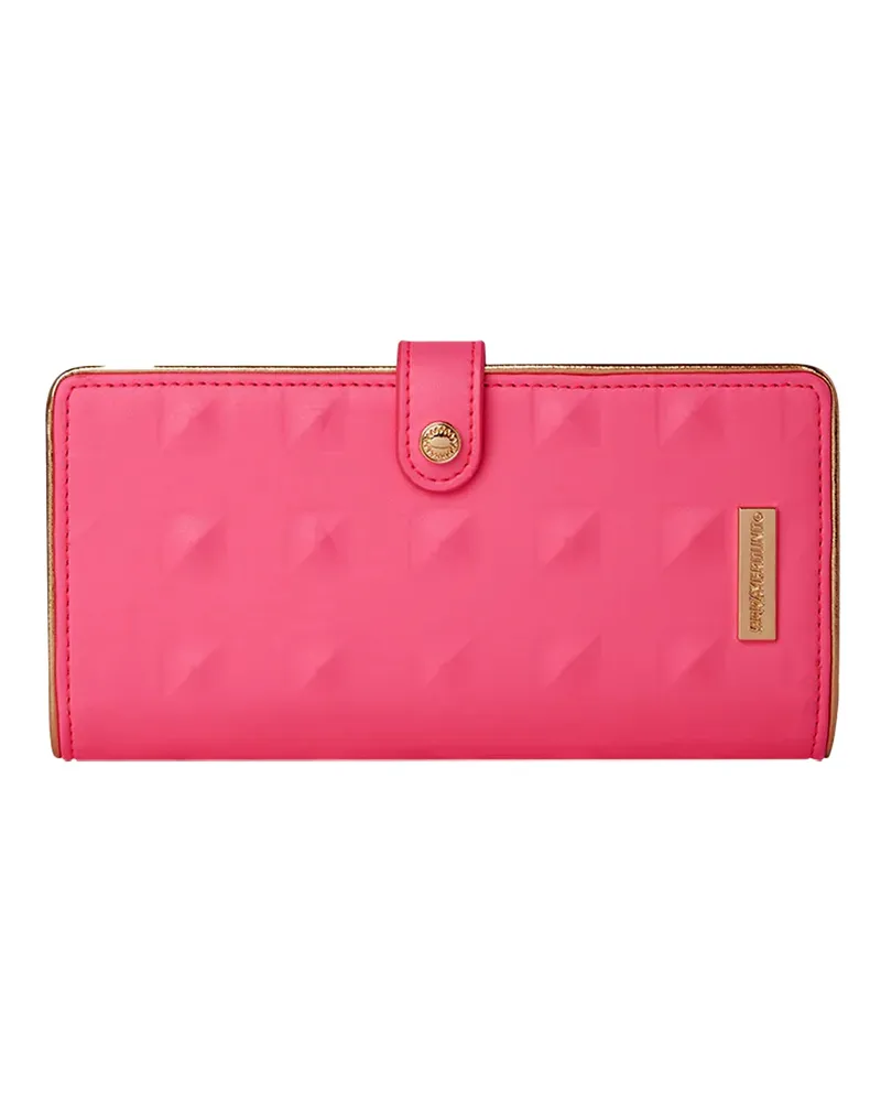 Sprayground Sprühgelände Portafoglio Sorbet Stunna Single Fold Rose