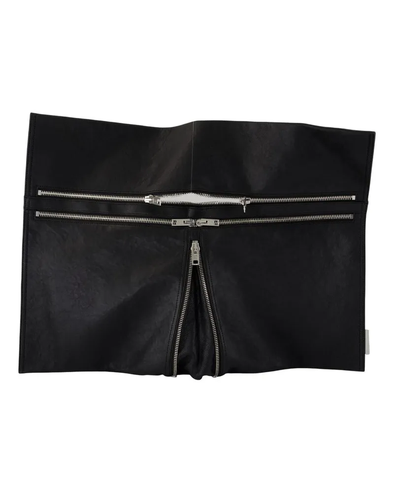 Alexander Wang Geo großer Hobo -Tasche  Leder schwarz Schwarz