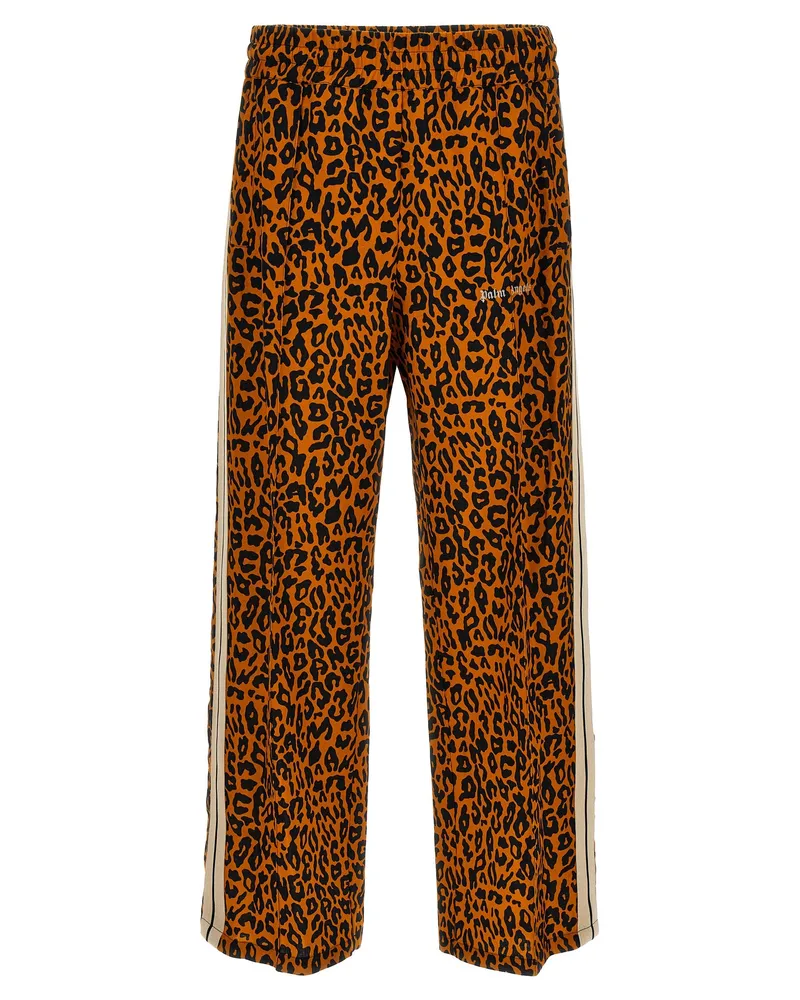 Palm Angels Cheetah Track' Joggers Multicolor