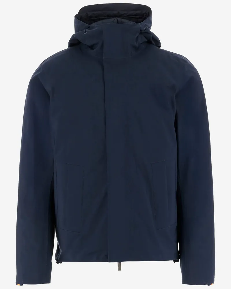K-Way Nylon gebundene Jacke Blue