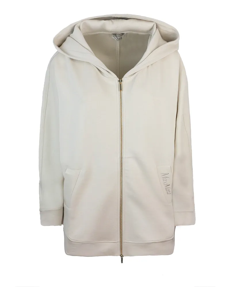 Max Mara Giacca Verbano Avorio Bianco
