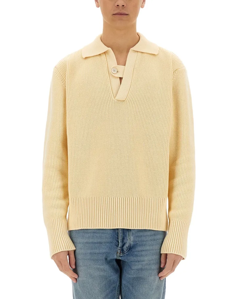 LARDINI Cotton Trikot Ivory